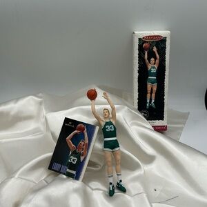 1996 Hallmark Ornament; HOOP STARS “Larry Bird”